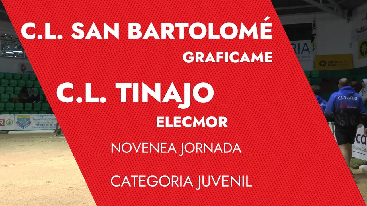 XLI LIGA CABILDO C.L. SAN BARTOLOME - C.L. TINAJO  JUVENIL 10-01-2026