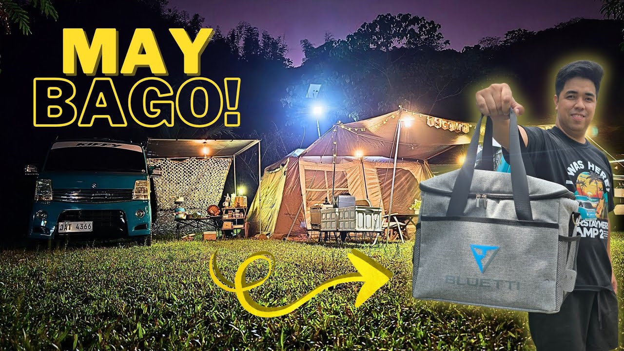 Tosgas pero GOOD BUY | Camp morri | Kaysakat Antipolo rizal | Bluetti EB3A| Mini Van Life
