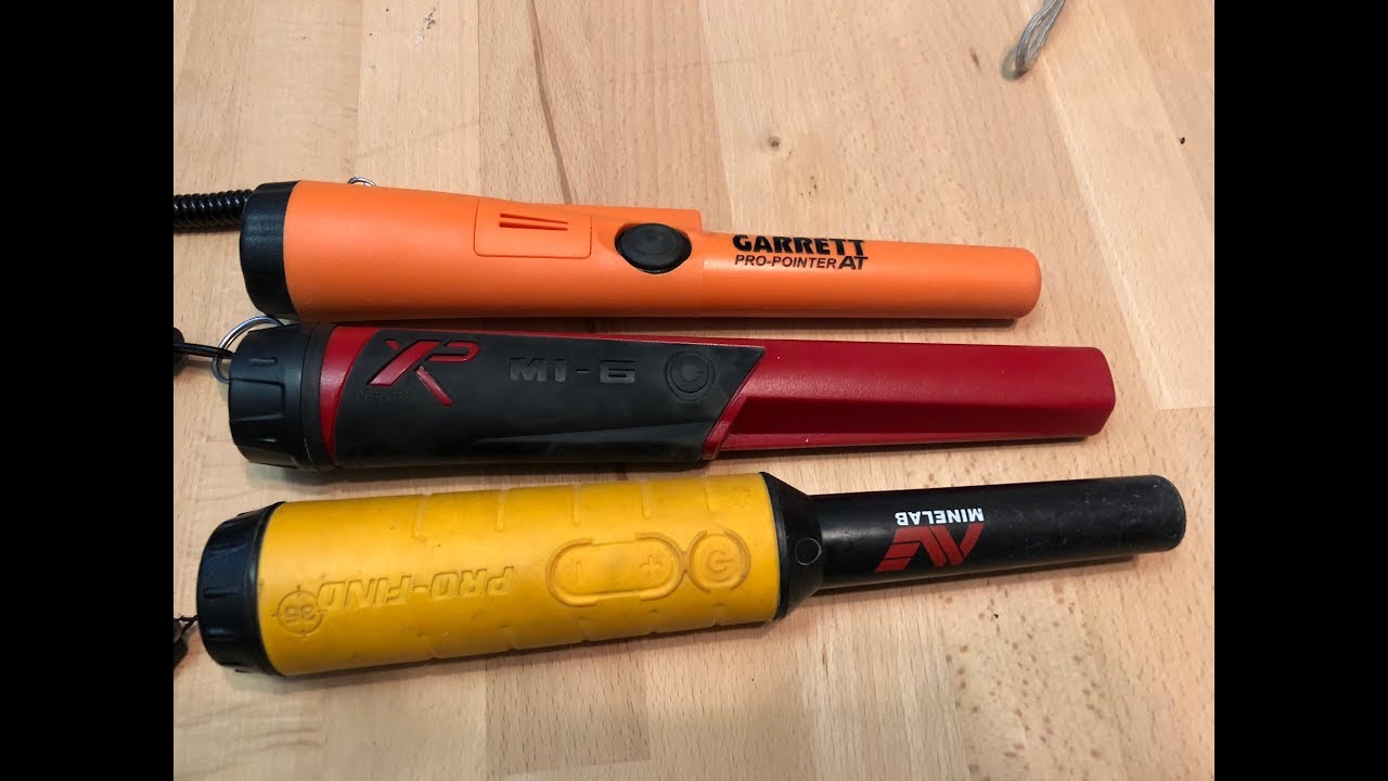 TOP 3 Pinpointer 2018 Vergleich: Minelab Profind 35,  XP MI-6, Garrett Propointer AT