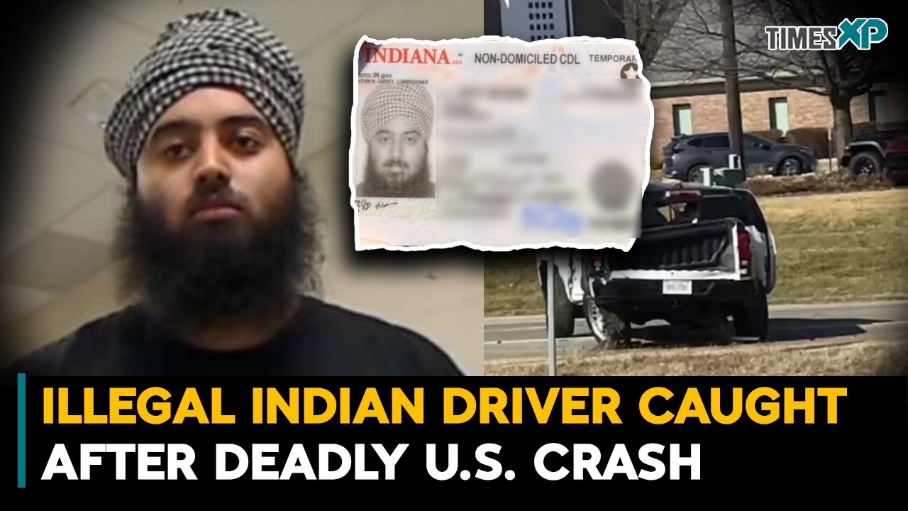 Illegal Indian Driver Caught After Deadly U.S. Crash| Indians In The U.S.