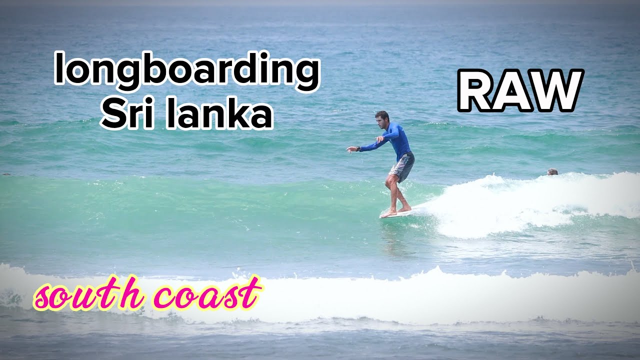 Surf loangboard tips and tricks / surfing sri lanka / 2024 south coast / surf longboard videos