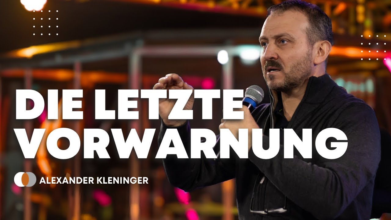 Последнее предупреждение |  Die letzte Vorwarnung | Alexander Kleninger | Александр Кленингер
