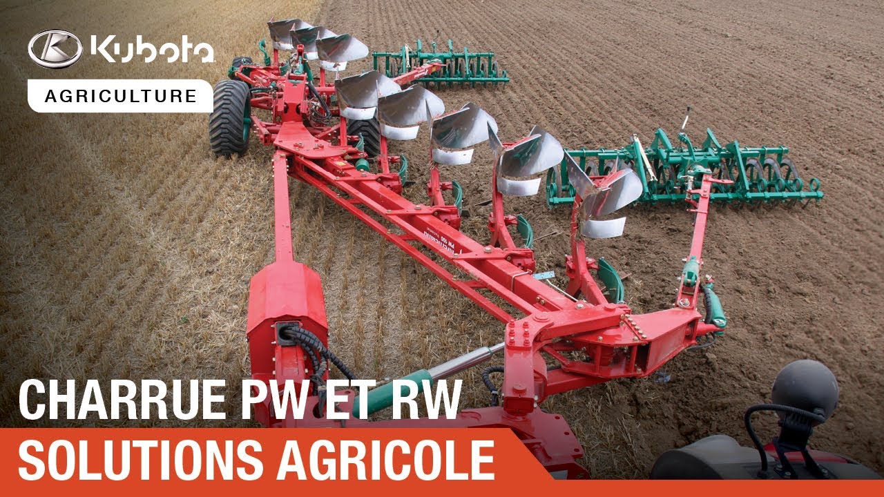 R&eacute;volutionnez l'agriculture : Nouvelle charrue PW/RW Kverneland !