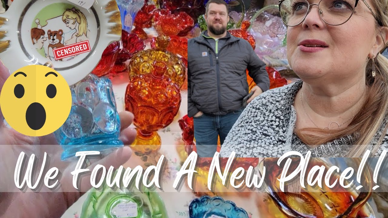 A NEW HONEY HOLE! | Selling Vintage & Antiques | Antique Mall Shop With Me At Riverwest Antique Mall
