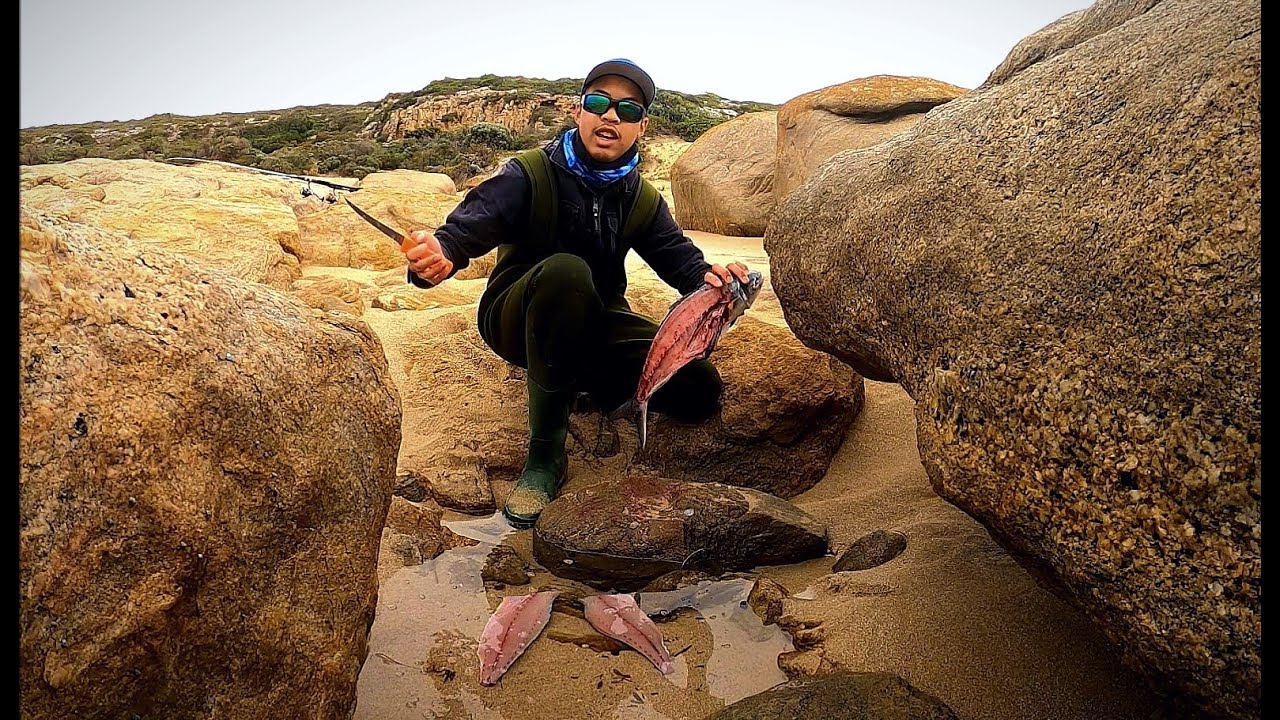 Solo Land Based Fishing Lower Yorke Peninsula (CATCH 'N COOK)
