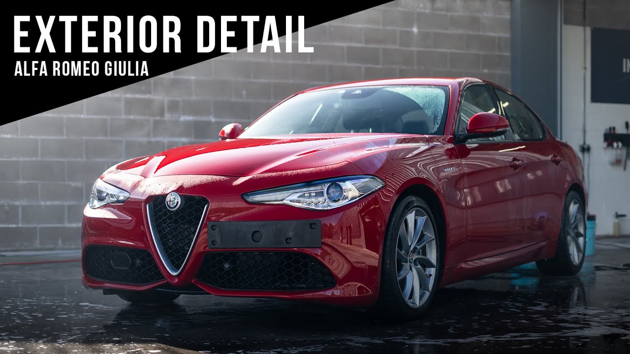 ALFA ROMEO GIULIA - Full Exterior CLEAN & Decontamination (Automotive Detailing)