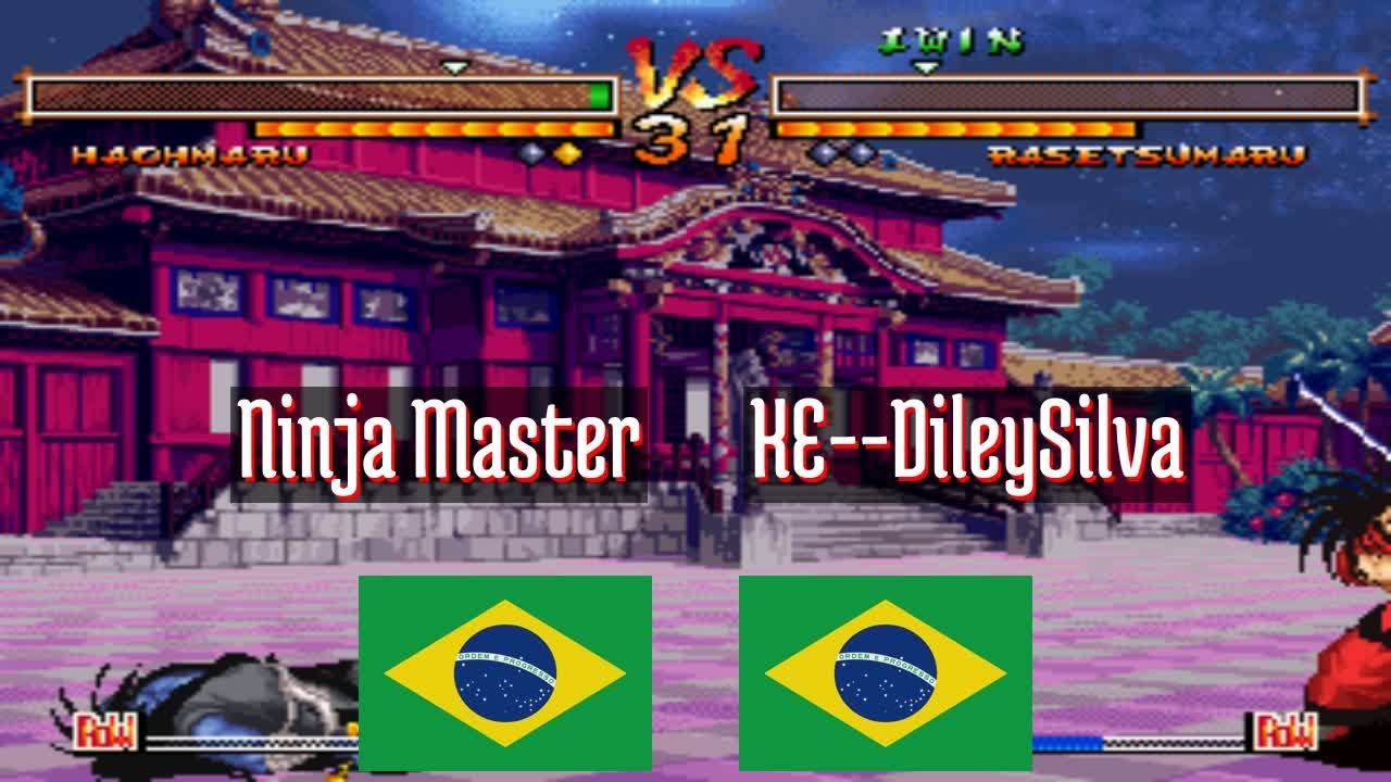 FT10 @samsh5sp: Ninja Master (BR) vs KE--DileySilva (BR) [Samurai Shodown V SP samsho5 Fightcade]