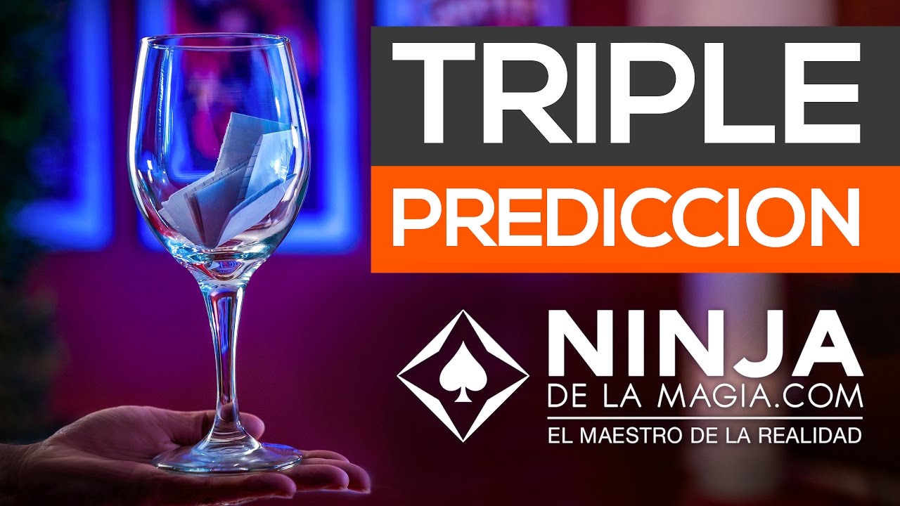 Triple Predicción Truco de Mentalismo revelado Ninja de la Magia Gratis El maestro de la realidad
