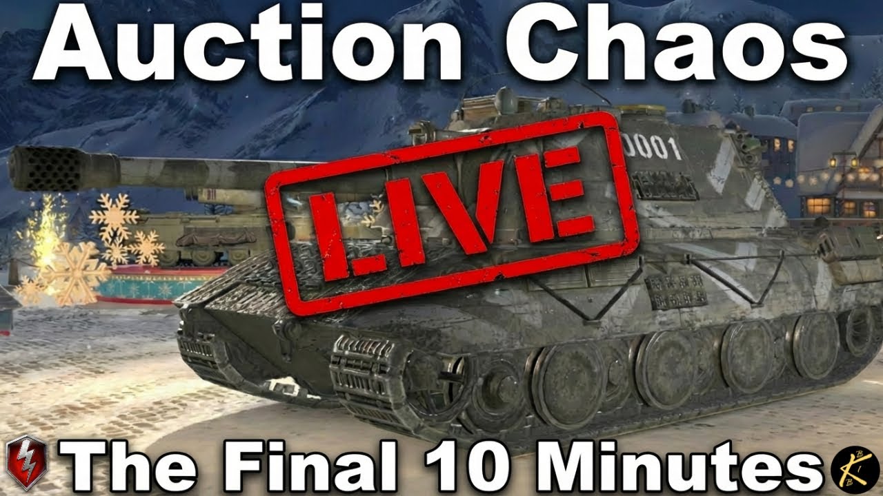 The INSANE E100 Camo Auction, Game Play and Chat!