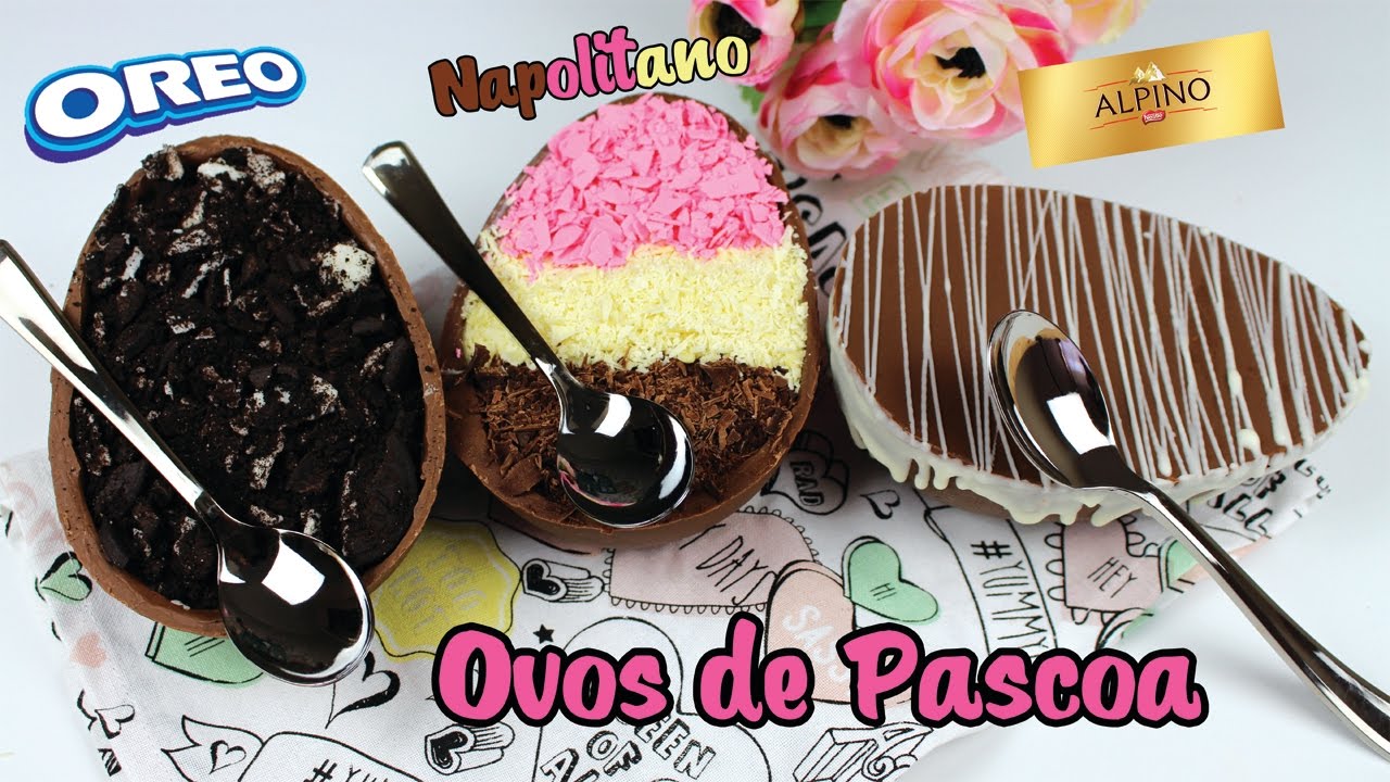 Ovos de Páscoa | Como Fazer Ovos de Páscoa de Colher | Cakepedia
