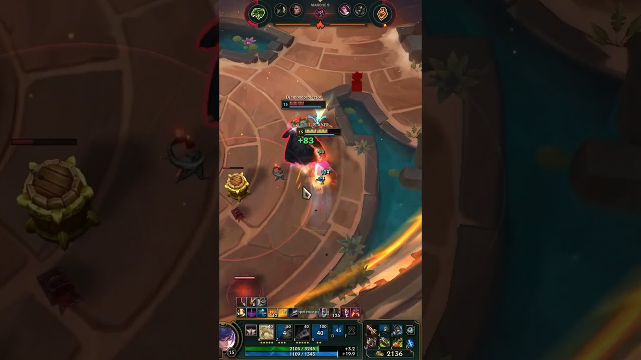Fiora is broken in new 2v2 mod ??