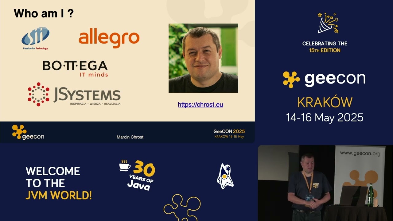 GeeCON 2025: Marcin Chrost - Stream Gatherers - let's get to know each other better!