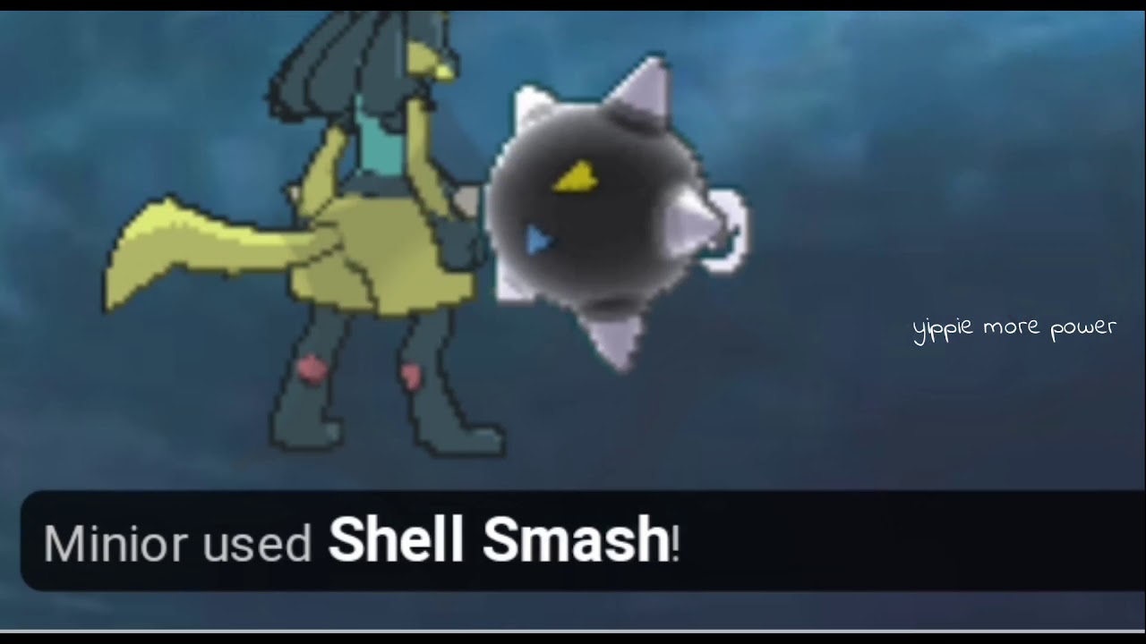 Shell Smash Minior Sweeps Teams on Gen 7 Doubles OU! Gen 7 Minior Team