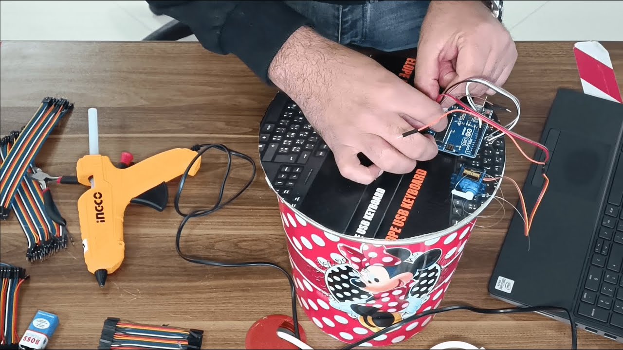 #2 Arduino Project || Poubelle automatique || partie 2 || créer une Poubelle intelligente