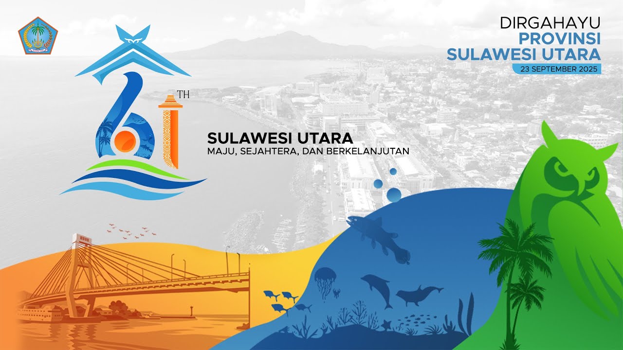 UPACARA PERINGATAN HUT KE-61 PROVINSI SULAWESI UTARA