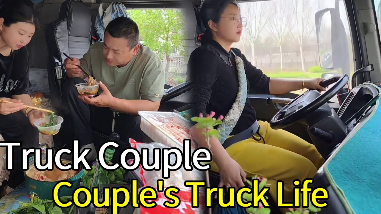 Life On The Road For A Truck Couple: We Eat, Sleep And Live Everything Inside Our Truck