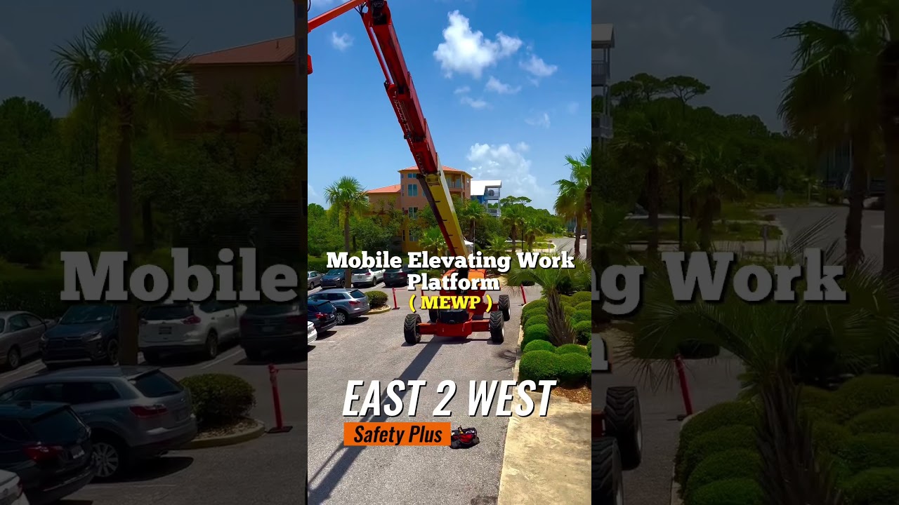 On-Site MEWP Training. (mobile elevating work platform)