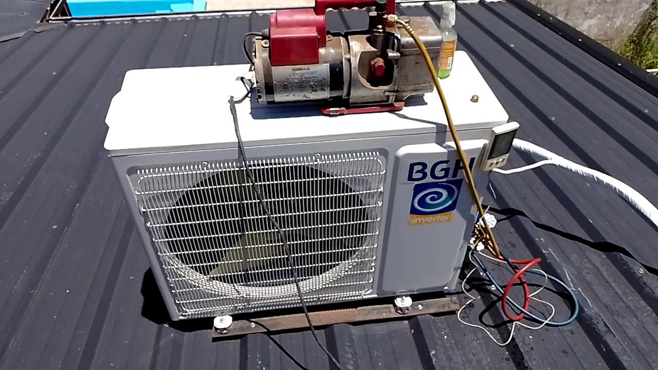 carga de refrigerante a un aire acondicionado inverter... por peso y midiendo sobrecalentamiento