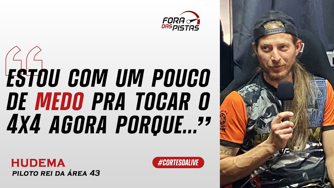 Hudema tem medo de tocar o OPALA V8 4x4?