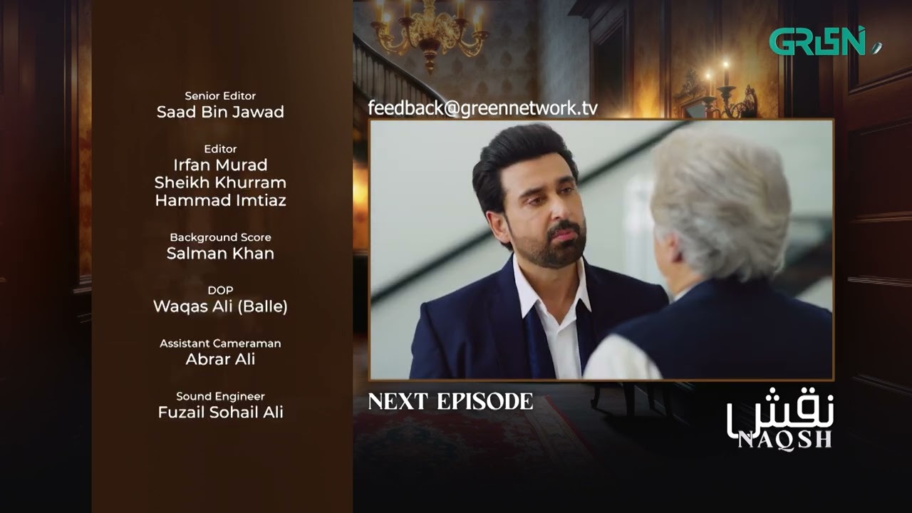 Naqsh Episode 29 ( Teaser ) 13th September 2025 | Sami Khan - Hina Altaf - Zarrar Khan | Green TV