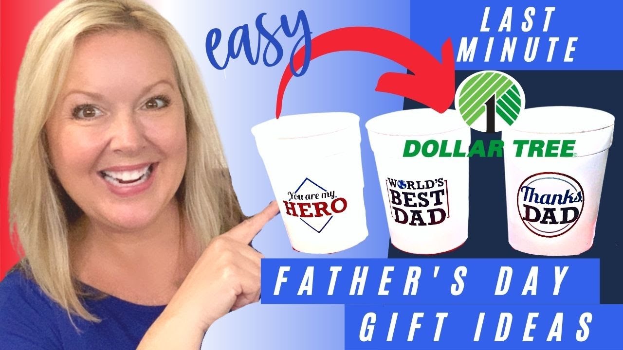 ВАУ! Идеи подарков на День отца своими руками из магазина Dollar Tree, которые можно сделать в по...