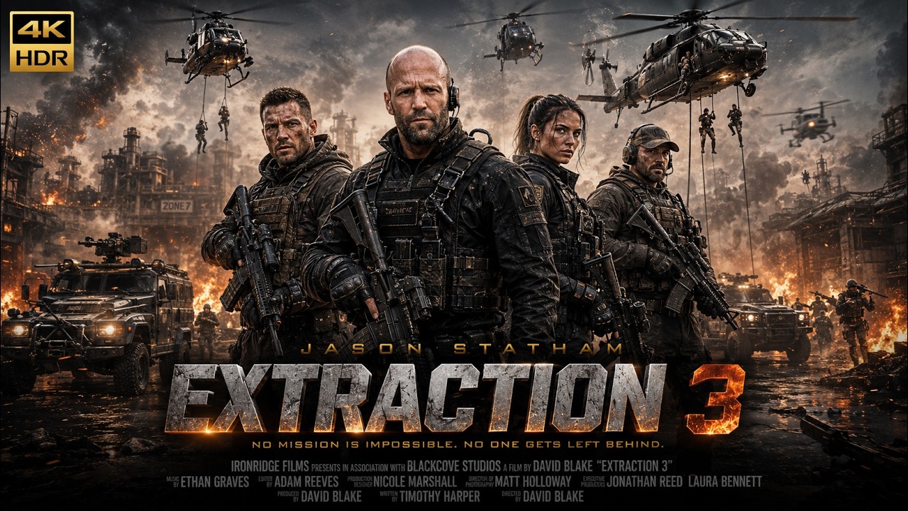 Extraction 3  [2027] Action Movie in English | Jason Statham New Movie | React & Reviews