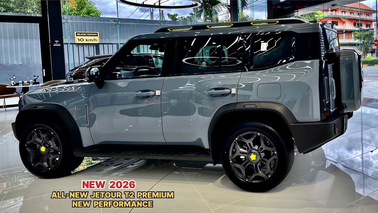 All-New 2026! Premium Jetour T2 AWD: New Performance Off-Road, Luxury Interior and Exterior Show