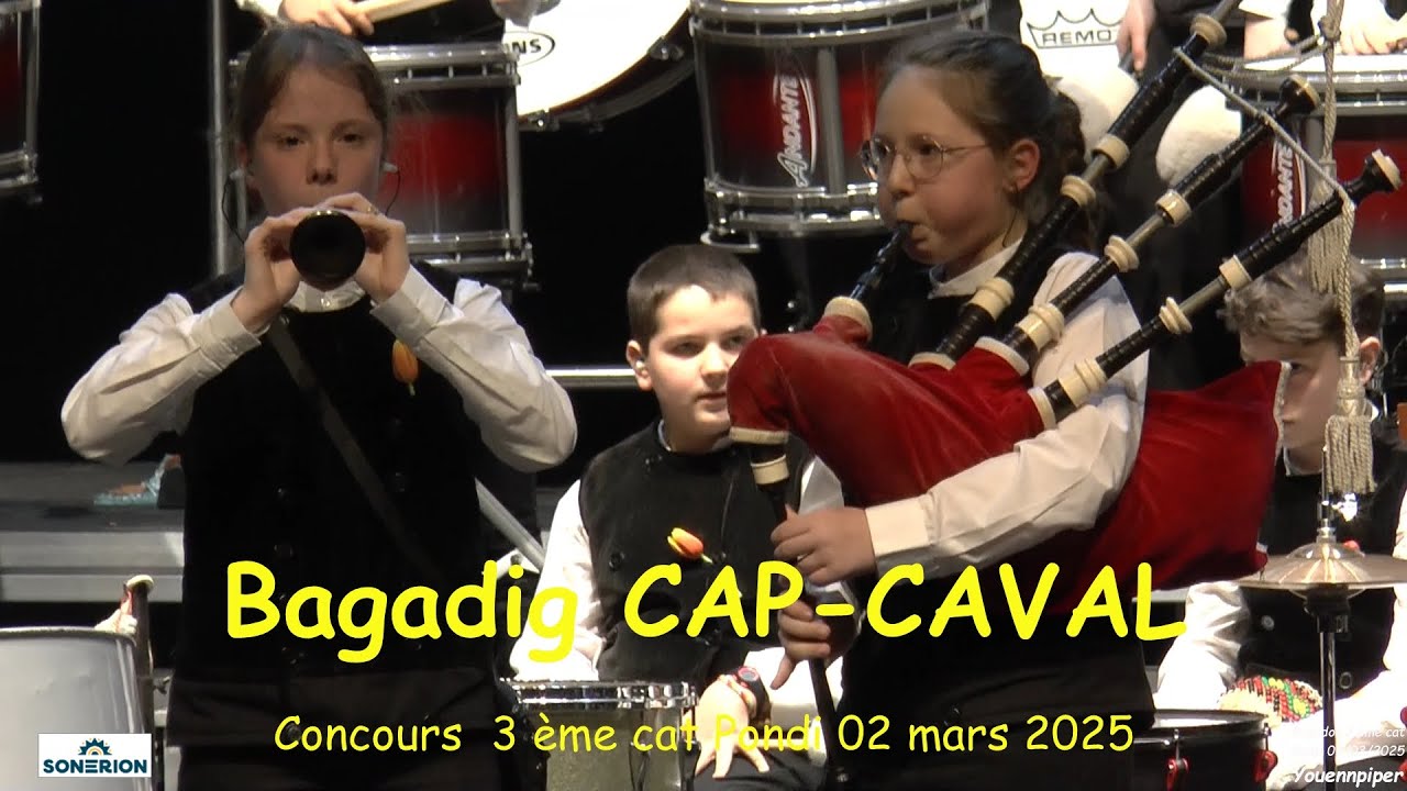 2025 Bagadig CAP CAVAL 3ème cat Pondi  02 mars Youennpiper