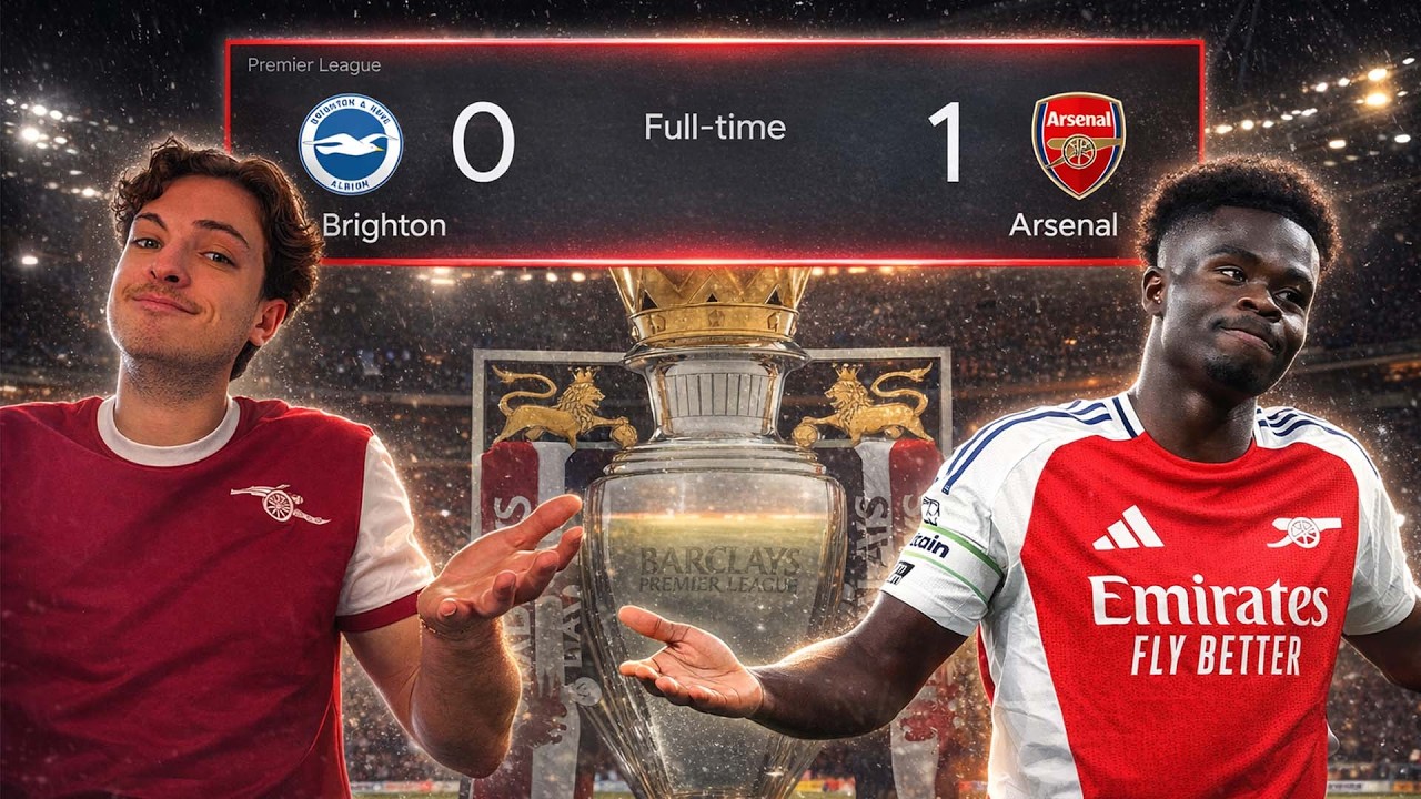 ARSENAL GO SEVEN POINTS CLEAR | Arsenal 1-0 Brighton Match Reaction | American Gooner Podcast