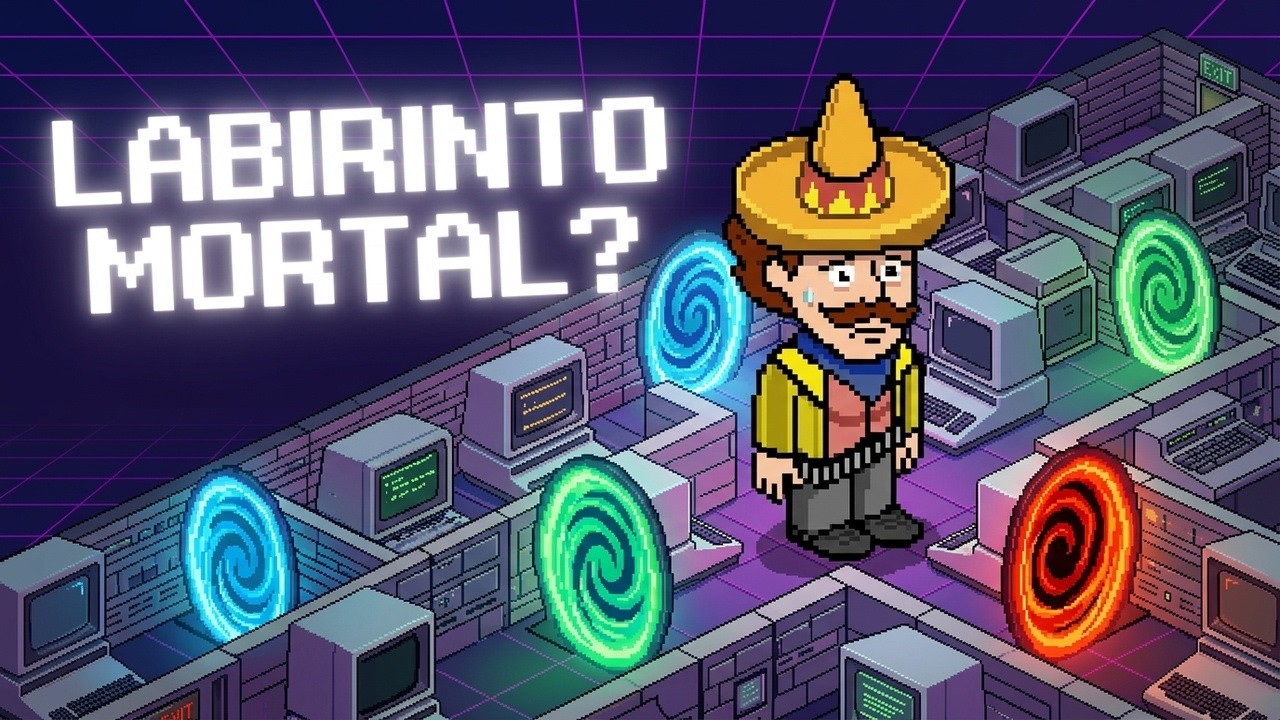 Labirinto de Teleportes É PERIGOSO? Saiba Como Sair!