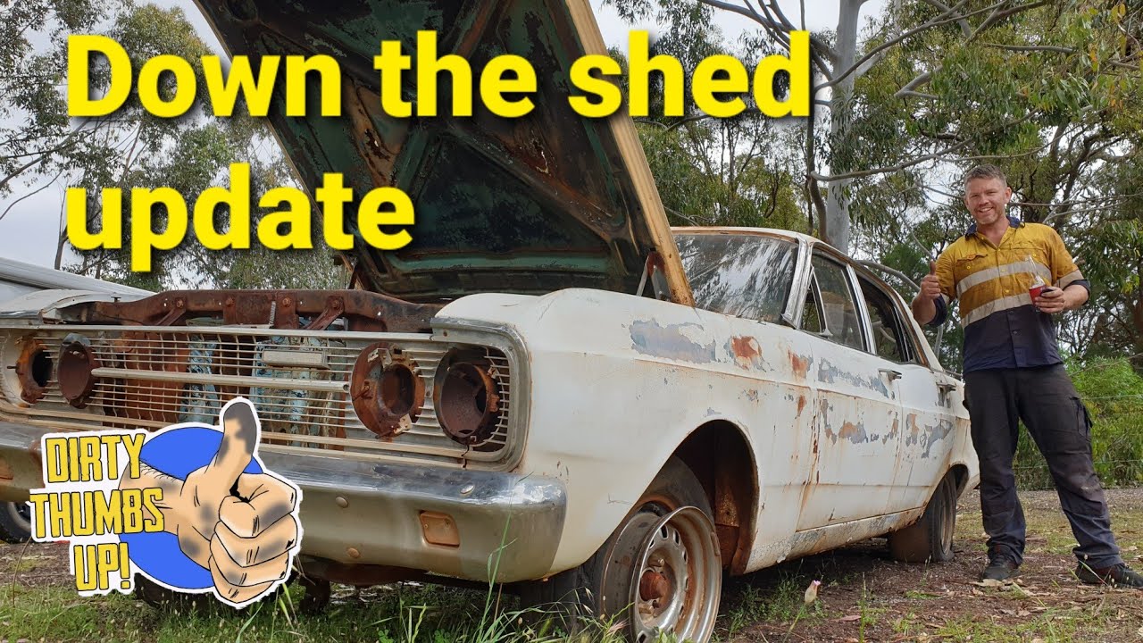 Down the shed with Byron update of what's happening