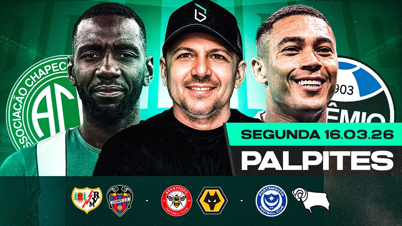PALPITES DE FUTEBOL PARA O DIA 16 03 2026 (SEGUNDA-FEIRA) | Boleiros Tips