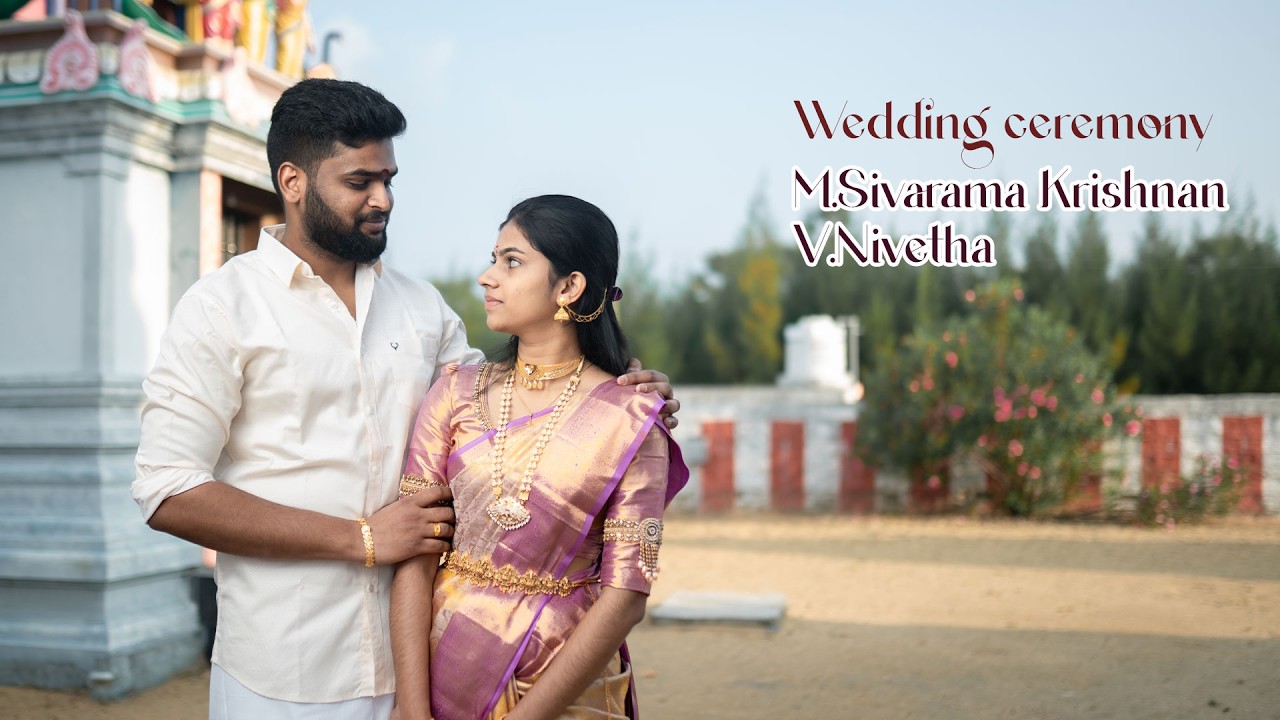M.Sivarama Krishnan-V.Nivetha | Hands on media | Wedding Live | Muthupet