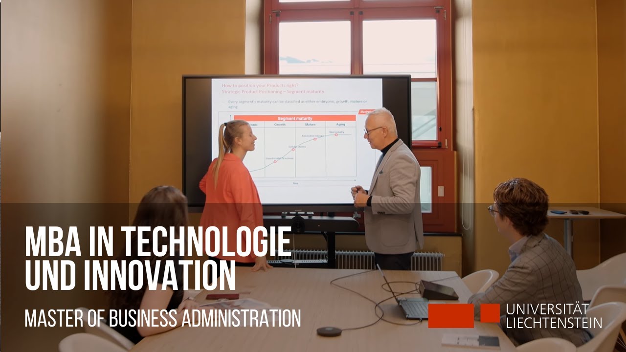 Master of Business Administration (MBA) in Technologie und Innovation