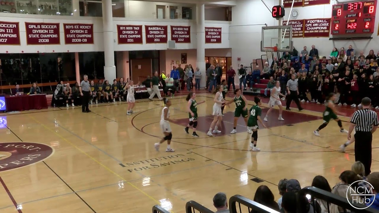 Newburyport Girls Basketball vs Lynn Classical Rams February 25, 2020