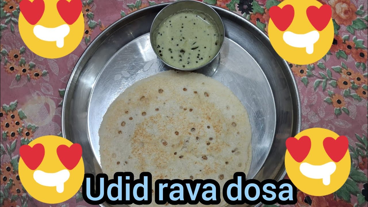 Udid-rava dosa
