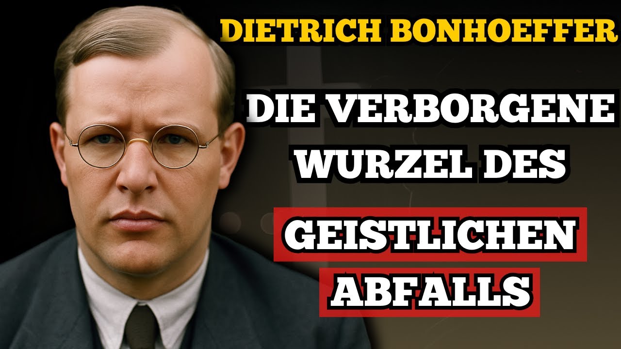 Bonhoeffer enthüllt: „Die geistliche Ursache hinter dem Glaubensabfall“