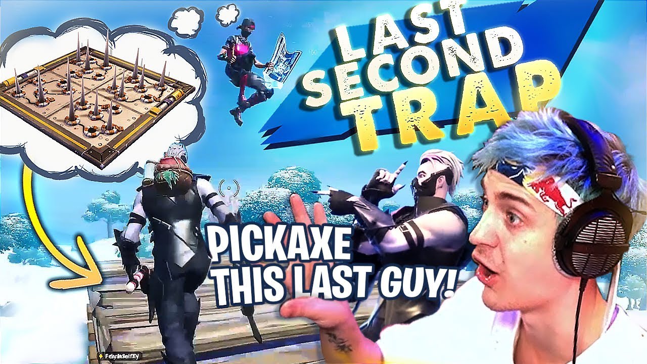 THE LAST PLAYER TRIED TO TRAP KILL ME! - Fortnite Battle Royale