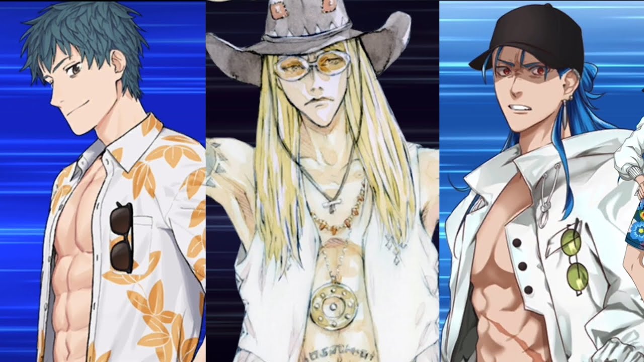 【FGO】Summer 2025 Male Costume Demo - Saito Hajime / Tezcatlipoca / Cu Caster【Fate/Grand Order】