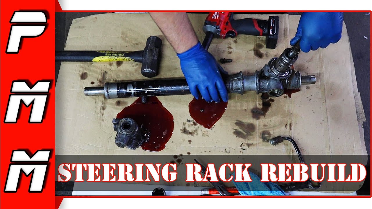 How To rebuild a power steering rack  | MA70 MK3 Supra