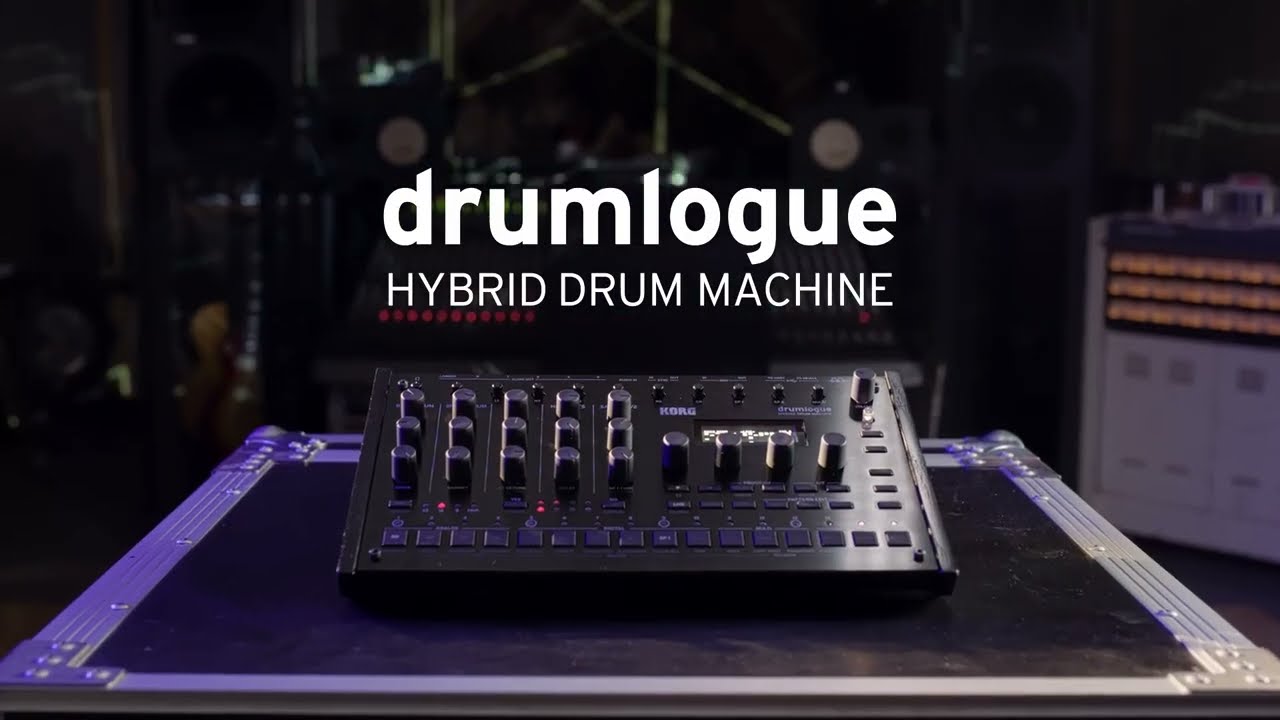 Introducing drumlogue, the first hybrid drum machine from Korg