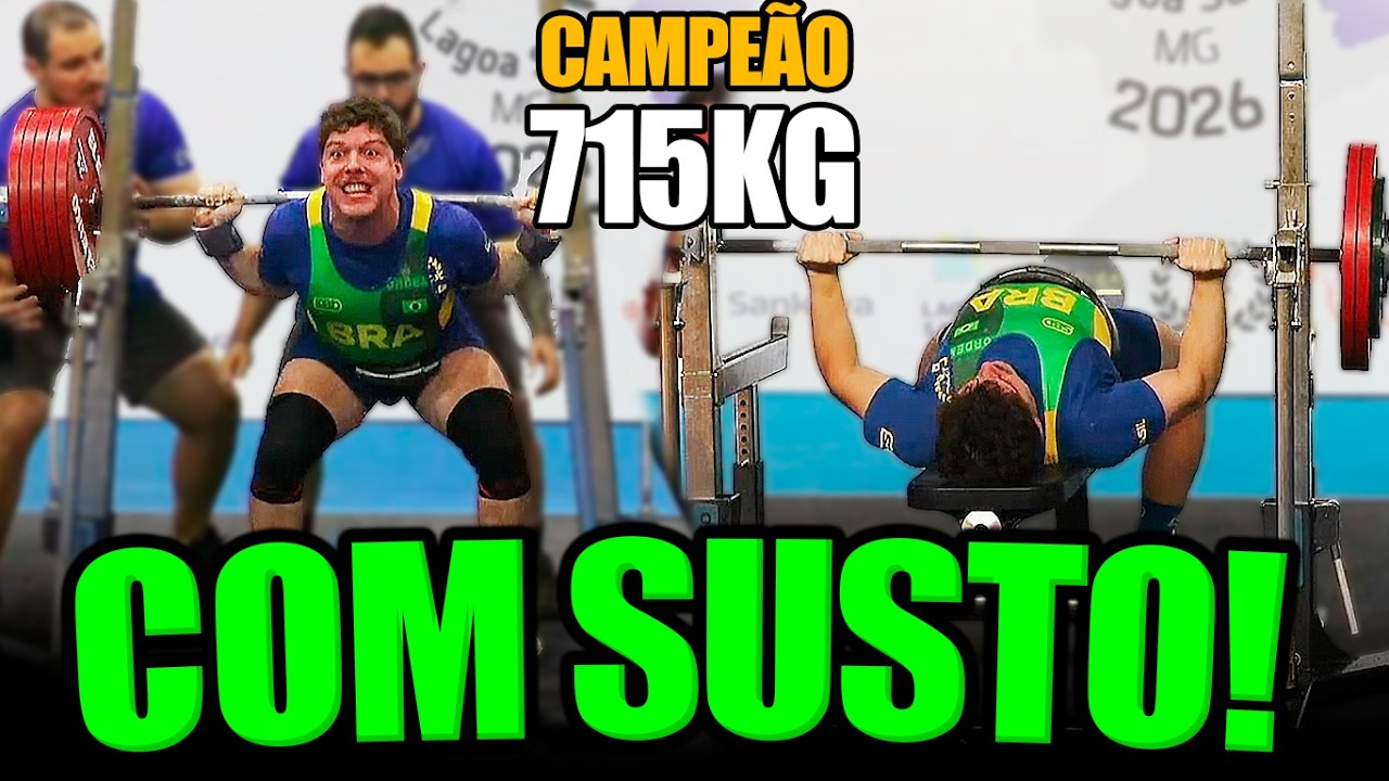 O MAIS FORTE DO BRASIL NA 83KG QUASE FOI DESQUALIFICADO MAS FOI CAMPEÃO!