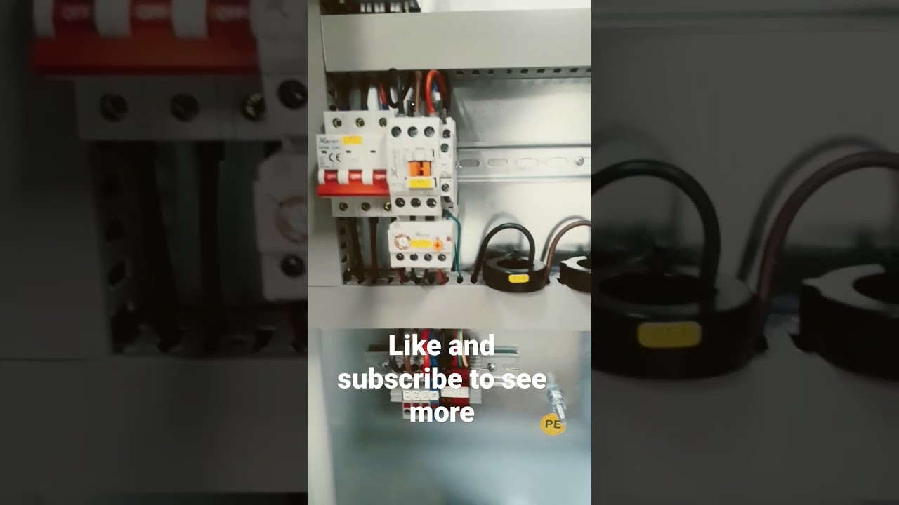 How to wire ABB softstarter with contactor