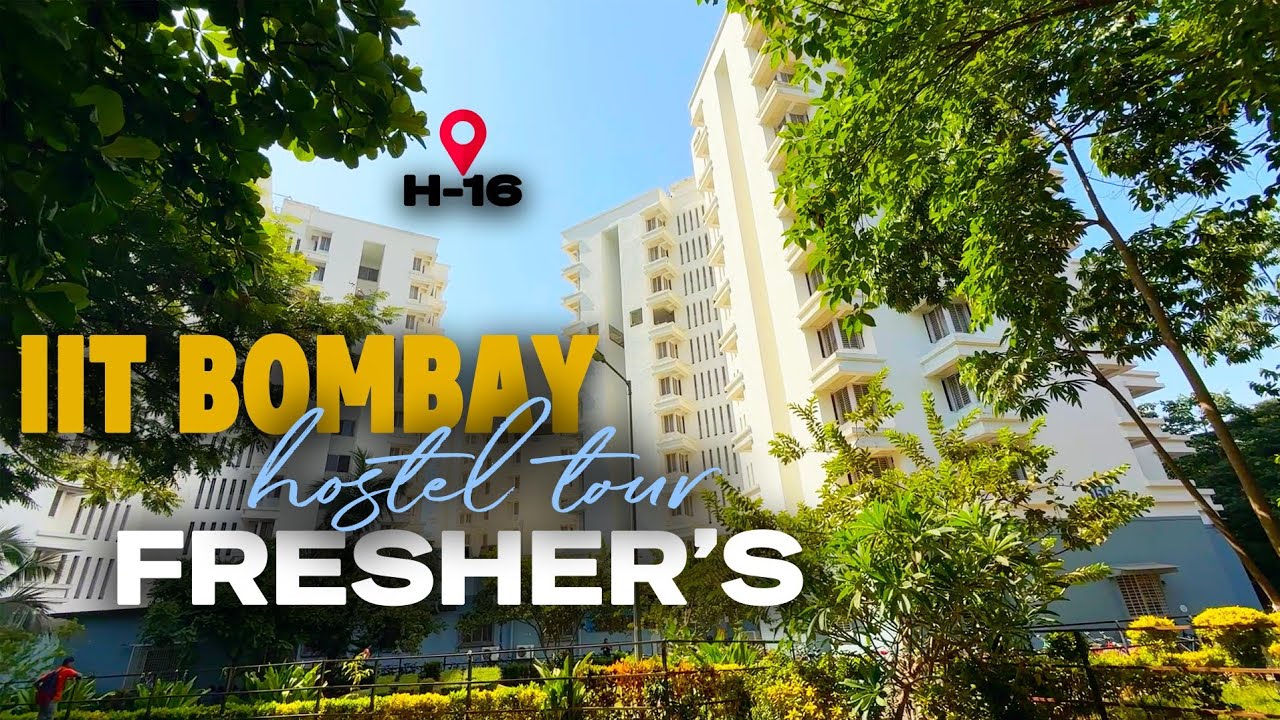 IIT Bombay Hostel Tour 2025 🔥 Fresher Life, Rooms, Rules & Reality
