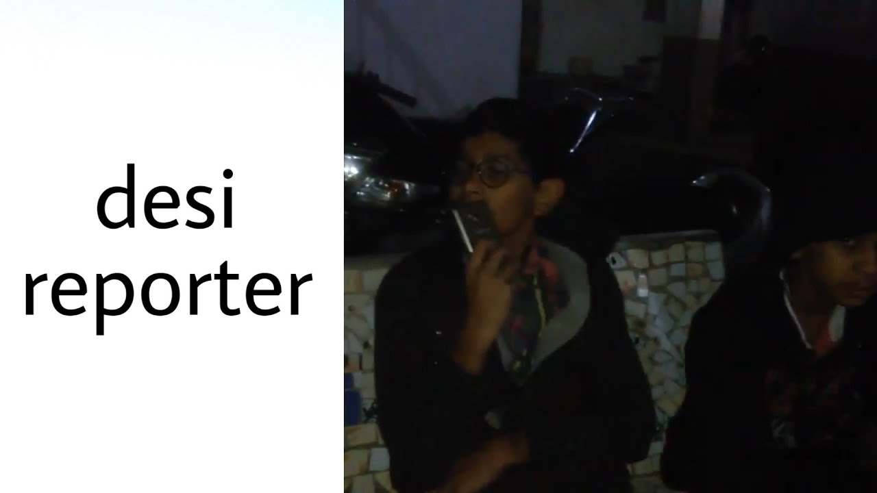 Desi Reporter || Gujju Comedy