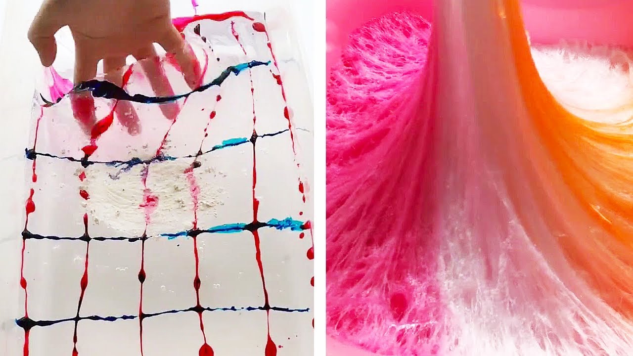 Самое удовлетворяющее видео слизи ASMR | Странно удовлетворяющая слизь 2019 | 75