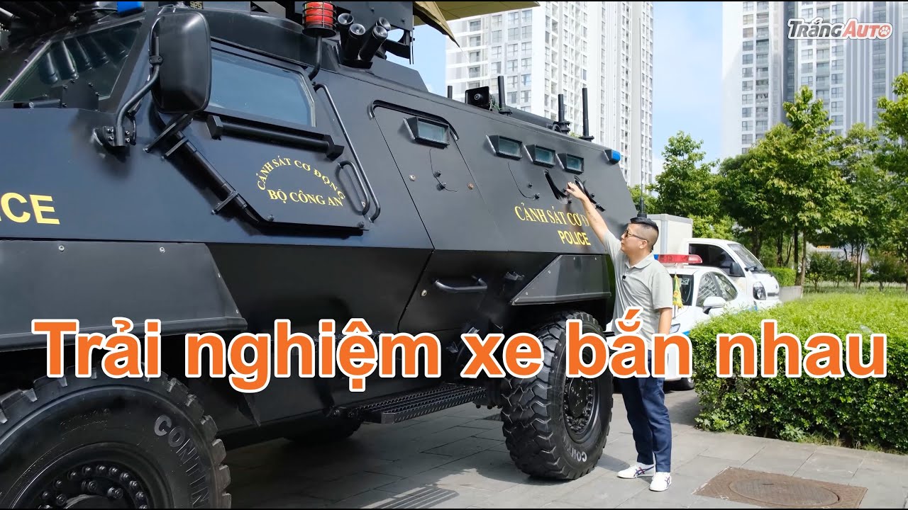 Đi xem các loại xe bắn nhau, đuổi cướp, cứu hộ của lực lượng Cảnh Sát Việt Nam