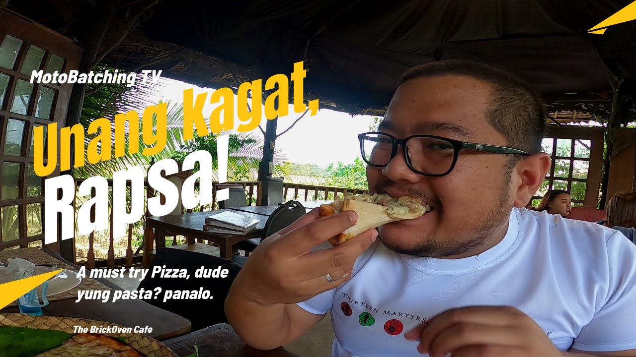 Caliraya Lake | The BrickOven Cafe | A must try Pizza | Dude ang sarap ng Pasta.