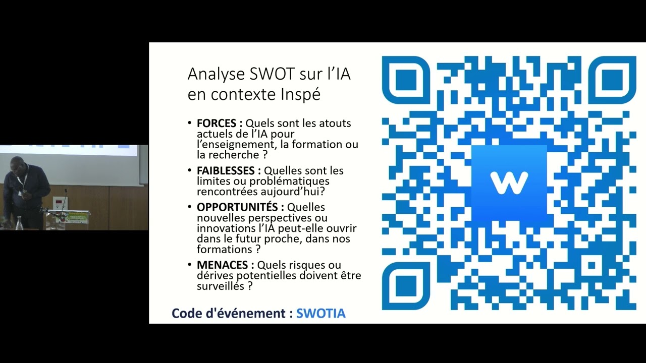 Atelier SWOT - L’IA dans l’enseignement, la formation et la recherche - Cedric Ramassamy