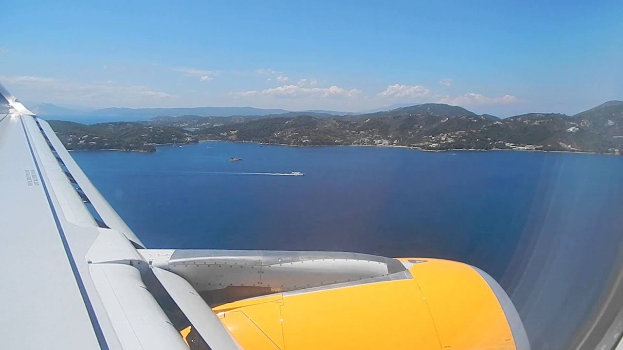 Approach & Landing on Runway 02 @ Skiathos Island Alexandros Papadimentis National Airport-1080p!